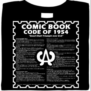 Comic Book Code of 1954 T-Shirt  