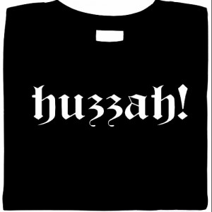 huzzah shirt