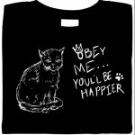 Cat Shirts, cat lady shirts, funny animal shirts, elektra hammond