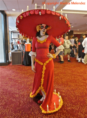 Dragon Con Costumes, day of the dead costumes, dragon con 2014
