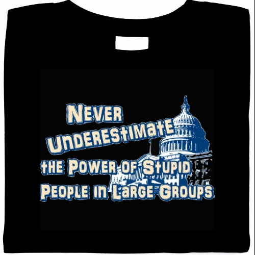 Never Underestimate The Power of Stupid People