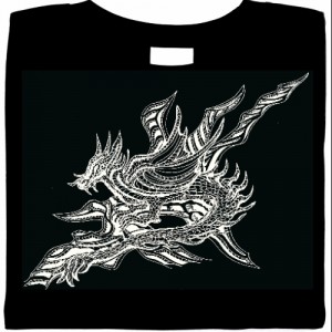 Dragon In Flight Graphic Shirt