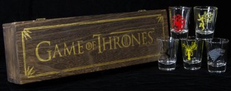 Game of Thrones House Sigil Shot Glasses