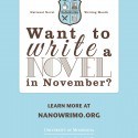 Nanomrino, nano month, national novel writing month